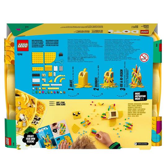 LEGO DOTS 41948 Simpatica Banana - Portapenne, Decorazione per la  Cameretta, Giocattoli Creativi per Bambini di 6+ Anni