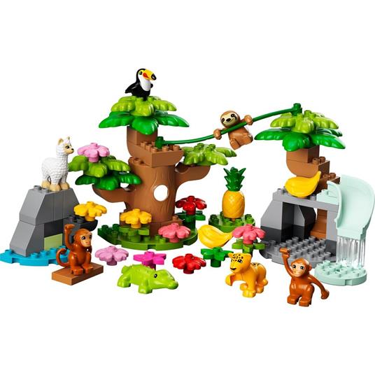 LEGO DUPLO 10973 Animali del Sud America, Giochi Educativi per Bambini dai 2 ai 5 Anni con 7 Figure di Animali Giocattolo - 7