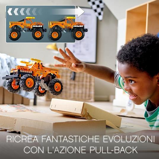 LEGO Technic 42135 Monster Jam El Toro Loco, Set 2 in 1 Camion e Macchina  Giocattolo, per Bambini di 7+ Anni - LEGO - Technic - Automobili -  Giocattoli | IBS