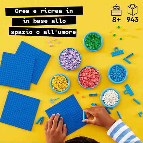 LEGO DOTS 41952 Bacheca Messaggi Grande, Decorazioni per la Camera dei Bambini, Lavagna Personalizzabile, Gioco Fai da Te - 5