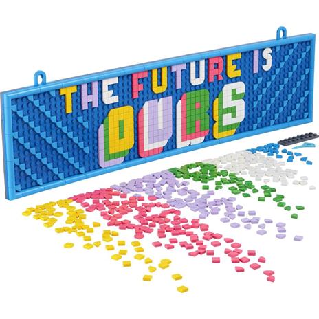 LEGO DOTS 41952 Bacheca Messaggi Grande, Decorazioni per la Camera dei Bambini, Lavagna Personalizzabile, Gioco Fai da Te - 7