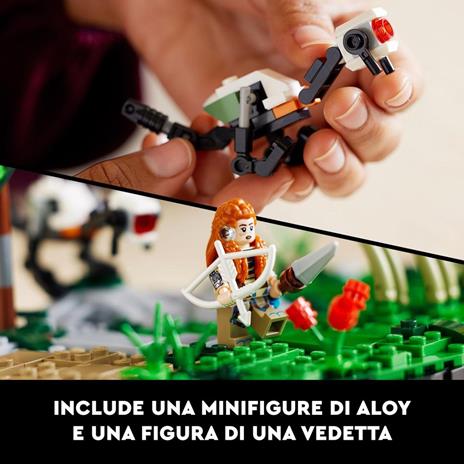 LEGO 76989 Horizon Forbidden West: Collolungo, Set Per Adulti Da  Collezione, Modellino Da Costruire In Mattoncini Di Tallneck Con Minifigure  Di Aloy -  - Offerte E Coupon: #BESLY!