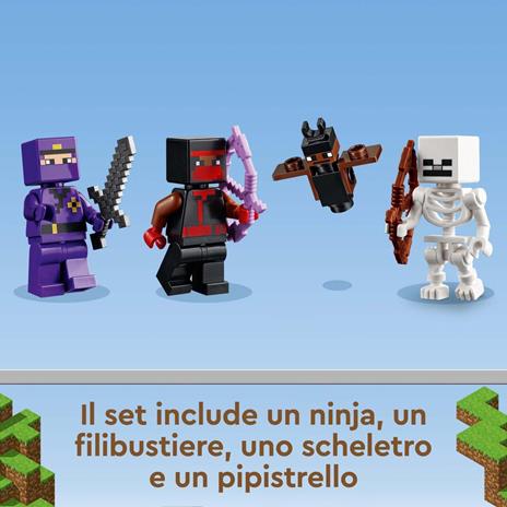 LEGO Minecraft 21183 I Campi d'Allenamento, Idea Regalo, Dojo e Bottega del Fabbro, Giochi per Bambini dagli 8 anni in su - 6