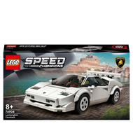 LEGO Speed Champions 76908 Lamborghini Countach, Giochi per Bambini di 8+ Anni, Auto Sportiva Giocattolo, Replica Supercar