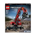 LEGO Technic 42144 Movimentatore di Materiali, Modello da Costruire con Funzioni Manuali e Pneumatiche, Giochi Educativi