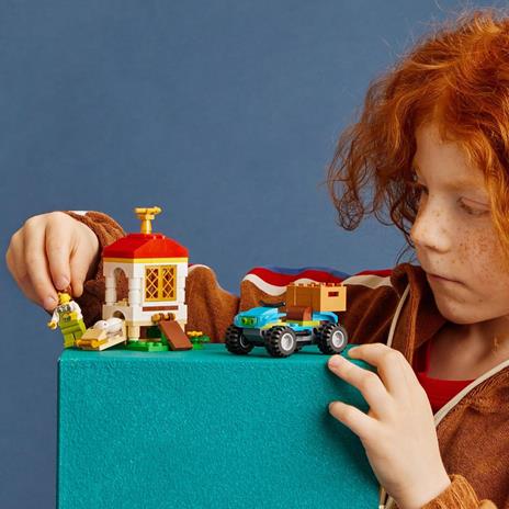 LEGO City 60344 Il Pollaio, Set con Nido per Galline, Con Fuoristrada e Fattoria Giocattolo, Giochi per Bambini dai 5 Anni - 2