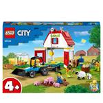 LEGO City  60346 il Fienile e Animali da Fattoria, Idea Regalo con Trattore Giocattolo, Giochi per Bambini dai 4 Anni in su