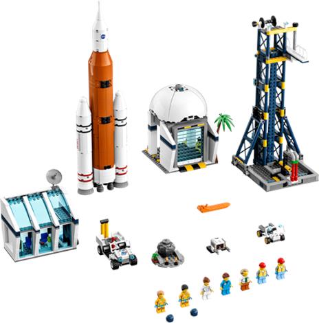 LEGO City 60351 Centro Spaziale, Giocattoli Creativi per Bambini di 7+ Anni, Base NASA con 6 Minifigure di Astronauti - 5