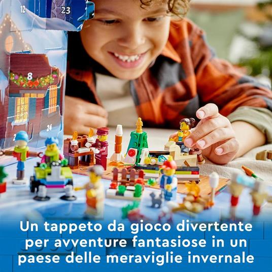 LEGO City 60352 Calendario dell'Avvento 2022, Mini Costruzioni Regalo a  Tema Natalizio, Giochi per Bambini con Minifigure - LEGO - City Occasions -  Generici - Giocattoli | IBS