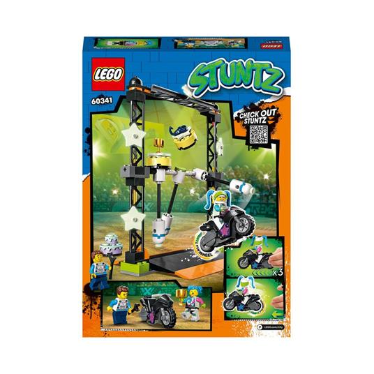 LEGO City Stuntz 60341 Sfida Acrobatica KO, Moto Giocattolo con Minifigure,  Giochi per Bambini e Bambine dai 5 Anni in su - LEGO - City Stuntz - Moto -  Giocattoli | IBS