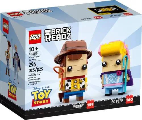 Lego Brickheadz Woody e Bo Peep - set 40553