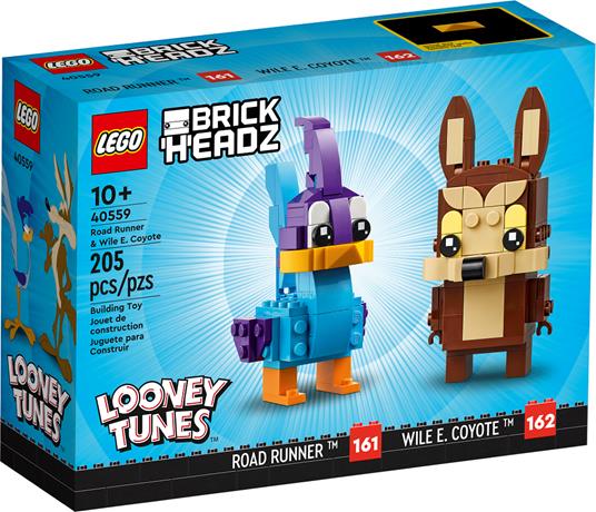 Beep Beep e Willy il Coyote -  BrickHeadz 40559