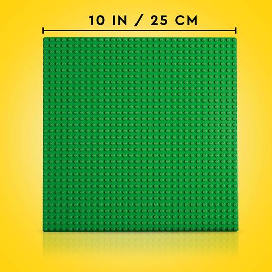 LEGO Classic 11023 Base Verde, Tavola per Costruzioni Quadrata con 32x32  Bottoncini, Piattaforma Classica per Mattoncini - LEGO - Classic - Set  mattoncini - Giocattoli