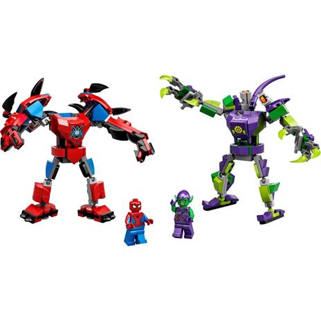 LEGO Super Heroes 76219 Battaglia tra i Mech di Spider-Man e Goblin, Action Figure Marvel, Giocattoli per Bambini 7+ Anni - 9