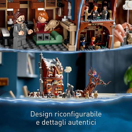 LEGO Harry Potter 76407 La Stamberga Strillante e il Platano Picchiatore, Modellino da Costruire con Minifigure, Mondo Magico - 4