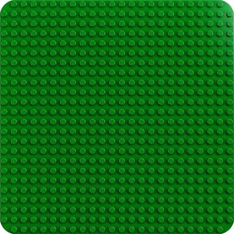 LEGO DUPLO 10980 Base Verde, Tavola Classica per Mattoncini, Piattaforma Giocattolo, Superfice di Costruzione per Bambini - 7