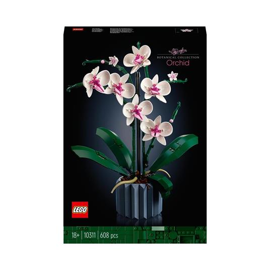 LEGO Icons 10311 Orchidea, Set per Adulti da Collezione, Hobby Creativi,  Modellino da Costruire in Mattoncini con Fiori Finti - LEGO - Icons - Set  mattoncini - Giocattoli | IBS
