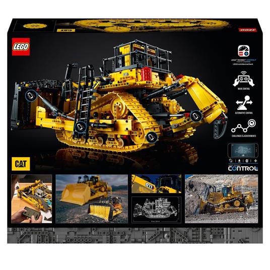 LEGO Technic 42131 Bulldozer Cat® D11 Controllato Da App, Set per