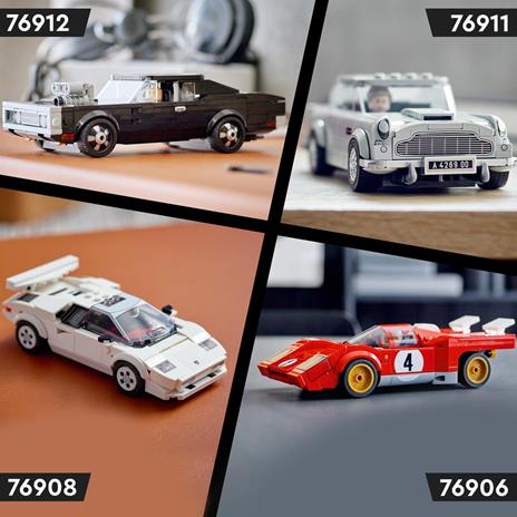 LEGO Speed Champions 76911 007 Aston Martin DB5, Modellino Auto Giocattolo con Minifigure James Bond del Film No Time To Die - 6