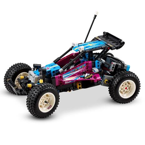 LEGO Technic 42124 Buggy Fuoristrada, Macchinina RC Retrò Telecomandata, Controllo Via App CONTROL+, Idea Regalo - 3