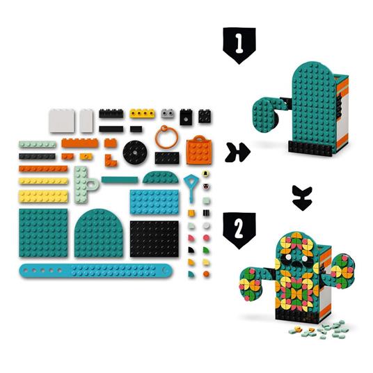 LEGO DOTS 41937 Multi Pack - Sensazioni Estive 4in1, Kit Creativi con  Cornice Portafoto, Braccialetto, Portachiavi Portapenne - LEGO - DOTs - Set  mattoncini - Giocattoli | IBS