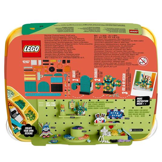LEGO DOTS 41937 Multi Pack - Sensazioni Estive 4in1, Kit Creativi con Cornice  Portafoto, Braccialetto, Portachiavi Portapenne - LEGO - DOTs - Set  mattoncini - Giocattoli | IBS