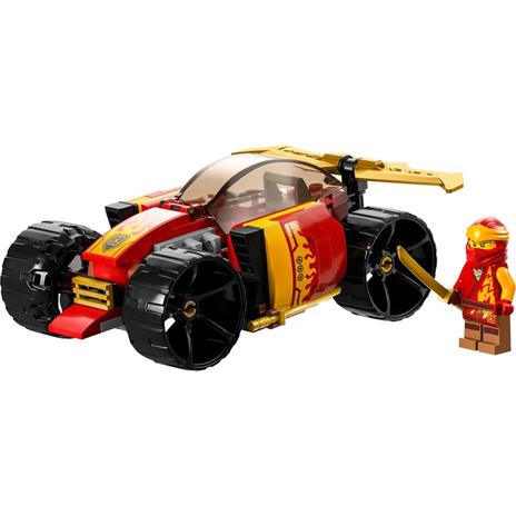 LEGO NINJAGO 71780 Auto da Corsa Ninja di Kai - EVOLUTION, Set 2in1 con Macchina Giocattolo e Fuoristrada, Giochi per Bambini - 7