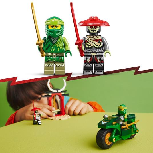 LEGO NINJAGO 71788 Moto Ninja di Lloyd, Motocicletta Giocattolo per Bambini in Età Prescolare, Set di Giochi Educativi 4+ - 5