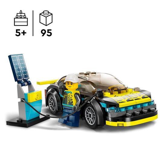 LEGO City 60383 Auto Sportiva Elettrica, Macchina Giocattolo per