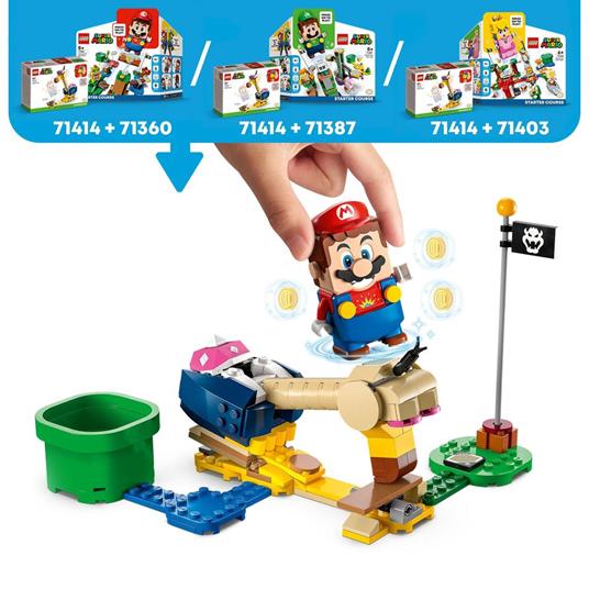 LEGO Super Mario 71414 Pack di Espansione Scapocciatore di Kondorotto Gioco da Abbinare agli Starter Pack Mario Luigi o Peach - 4