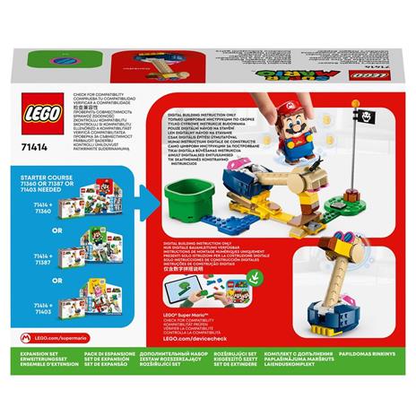 LEGO Super Mario 71414 Pack di Espansione Scapocciatore di Kondorotto Gioco da Abbinare agli Starter Pack Mario Luigi o Peach - 8