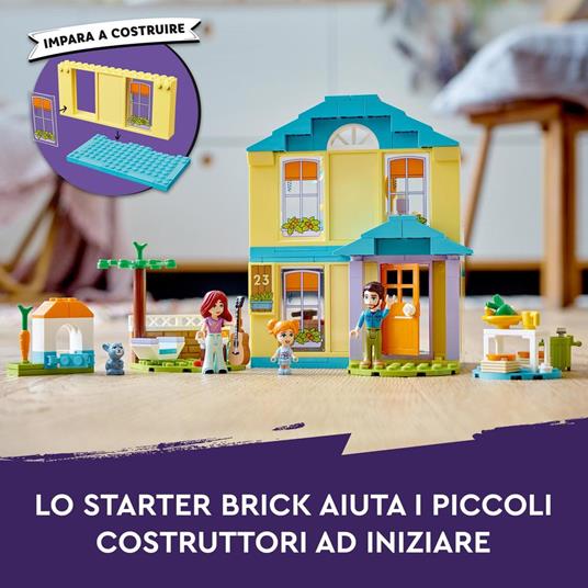 LEGO Friends 41724 La Casa di Paisley, Casa delle Bambole con Accessori, Giochi per Bambina e Bambino 4+ Anni, Idea Regalo - 9