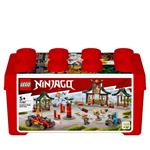 LEGO NINJAGO 71787 Set Creativo di Mattoncini Ninja, Scatola Porta Giochi per Bambini 5+ con Macchina e Moto Giocattolo