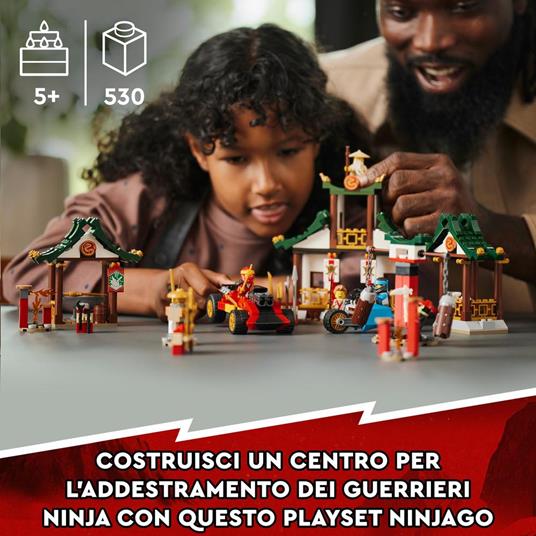 LEGO NINJAGO 71787 Set Creativo di Mattoncini Ninja, Scatola Porta Giochi per Bambini 5+ con Macchina e Moto Giocattolo - 2