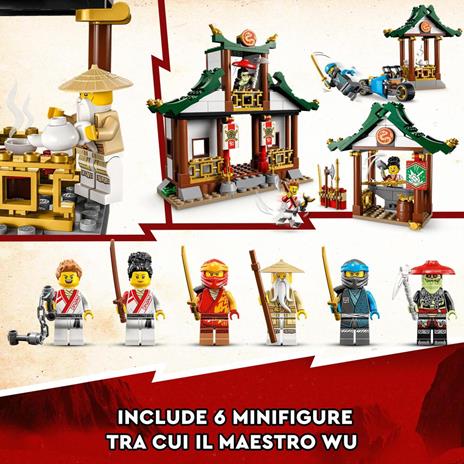 LEGO NINJAGO 71787 Set Creativo di Mattoncini Ninja, Scatola Porta Giochi per Bambini 5+ con Macchina e Moto Giocattolo - 9