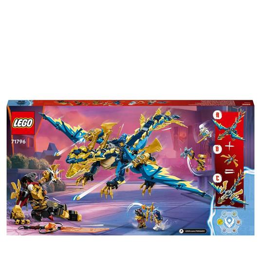 LEGO Ninjago - Dragone elementare vs. Mech dell'Imperatrice (71796