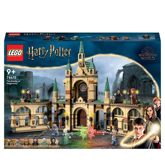 LEGO Harry Potter 76415 La battaglia di Hogwarts, Castello Giocattolo con  Minifigure di Bellatrix Lestrange e Voldemort - LEGO - Harry Potter - TV &  Movies - Giocattoli