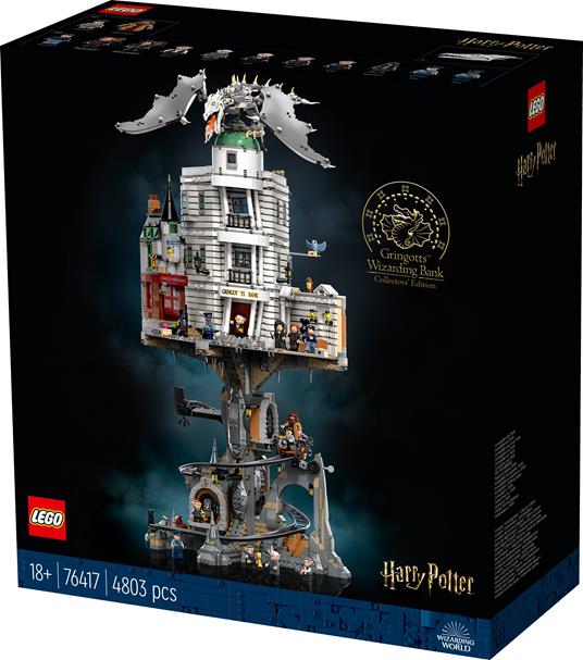 LEGO Harry Potter (76417). Banca dei Maghi Gringott   Edizione del Collezionista