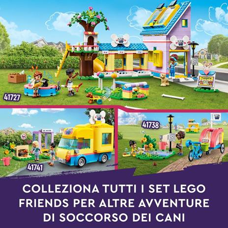 LEGO Friends 41727 Centro di Soccorso per Cani, Set Giochi da Veterinario per Bambini dai 7 anni in su con Animali Giocattolo - 10