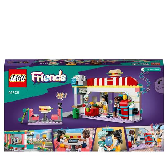 LEGO Friends 41728 Ristorante nel Centro di Heartlake City, Giochi per  Bambini 6+ Anni, Mini Bamboline Liann, Aliya e Charli - LEGO - LEGO Friends  - Edifici e architettura - Giocattoli | IBS