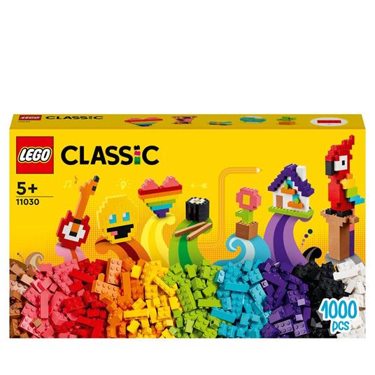 LEGO Classic 11030 Tanti Tanti Mattoncini, Set di Costruzioni con Emoji  Sorridente e Altro, Regalo Creativo per Bambini 5+ - LEGO - LEGO Classic -  Set mattoncini - Giocattoli | IBS