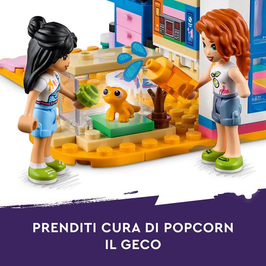 Lego Sveglia a Mattoncino Viola LEGO Friends unisex (bambini)