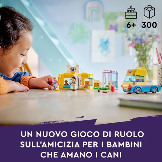 LEGO Friends 41741 Furgone di Soccorso dei Cani con Animale Giocattolo, Giochi per Bambine e Bambini 6+ Anni, Idea Regalo - 2