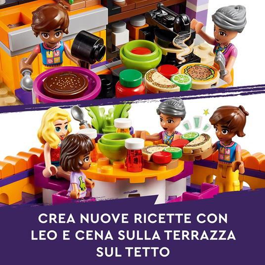 LEGO Friends 41747 Cucina Comunitaria di Heartlake City con Accessori Giocattolo, Compatibile con Centro Comunitario (41748) - 5
