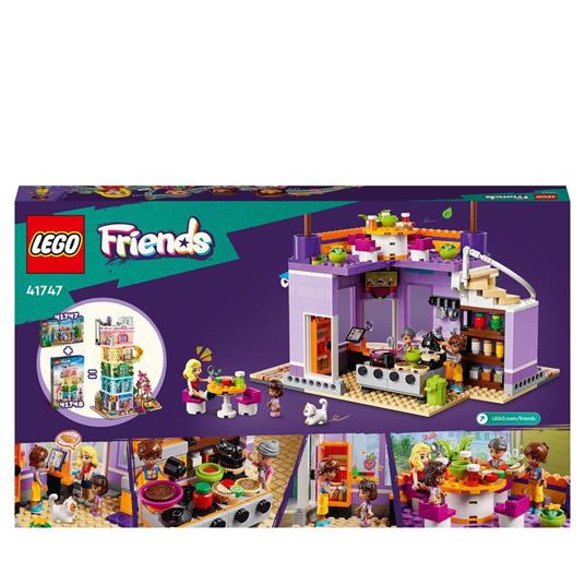 LEGO Friends 41747 Cucina Comunitaria di Heartlake City con Accessori Giocattolo, Compatibile con Centro Comunitario (41748) - 9