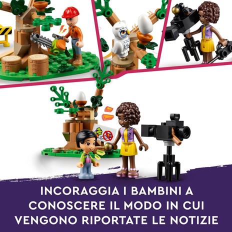 LEGO Friends 41749 Furgone della Troupe Televisiva Camion Giocattolo per le Notizie e Salvataggio Animali Regalo per Bambini - 5