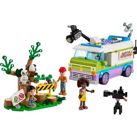 LEGO Friends 41749 Furgone della Troupe Televisiva Camion Giocattolo per le Notizie e Salvataggio Animali Regalo per Bambini - 7