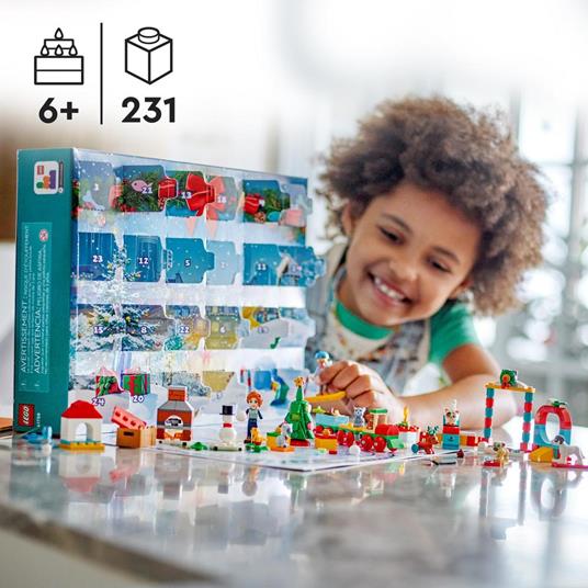 LEGO Friends 41706 Calendario dell'Avvento, Set 2022, 24 Giochi