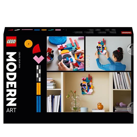 LEGO ART 31210 Arte Moderna Canvas Astratto da Costruire Hobby