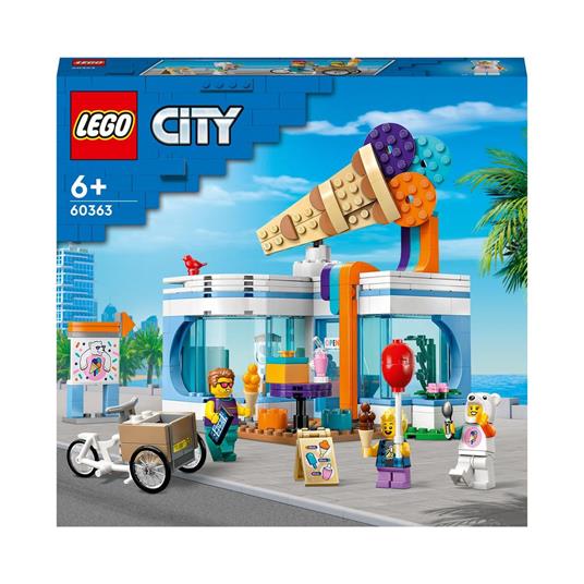 LEGO 60314 City Police Il Furgone dei Gelati e l'Inseguimento della  Polizia, Giochi per Bambini e Bambine dai 5 Anni in su, Camion Giocattolo :  : Giochi e giocattoli